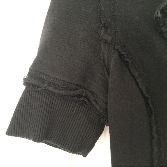 Fitted Black Mossimo Short-sleeved 2-button Jacket - Picture 11 of 16